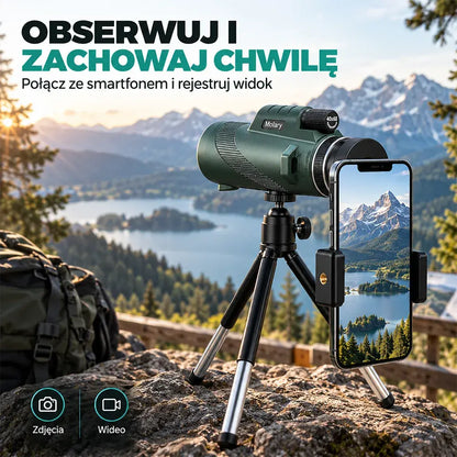 😍🔭【Oferta limitowana】Monokular o wysokiej rozdzielczości w jakości wojskowej – idealny do polowań i obserwacji z daleka 🎯🌌