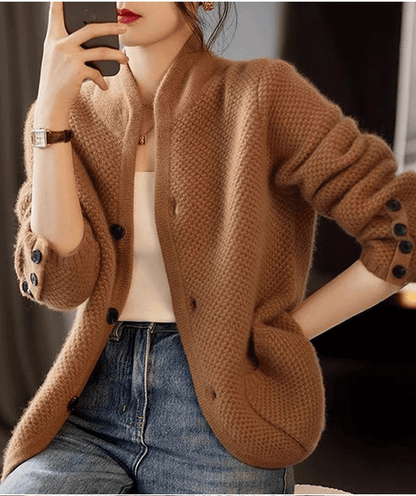 ✨【Oferta limitada 50%】Abrigo de cachemir elegante para mujer · Ligero, cálido y moderno · Envío gratis