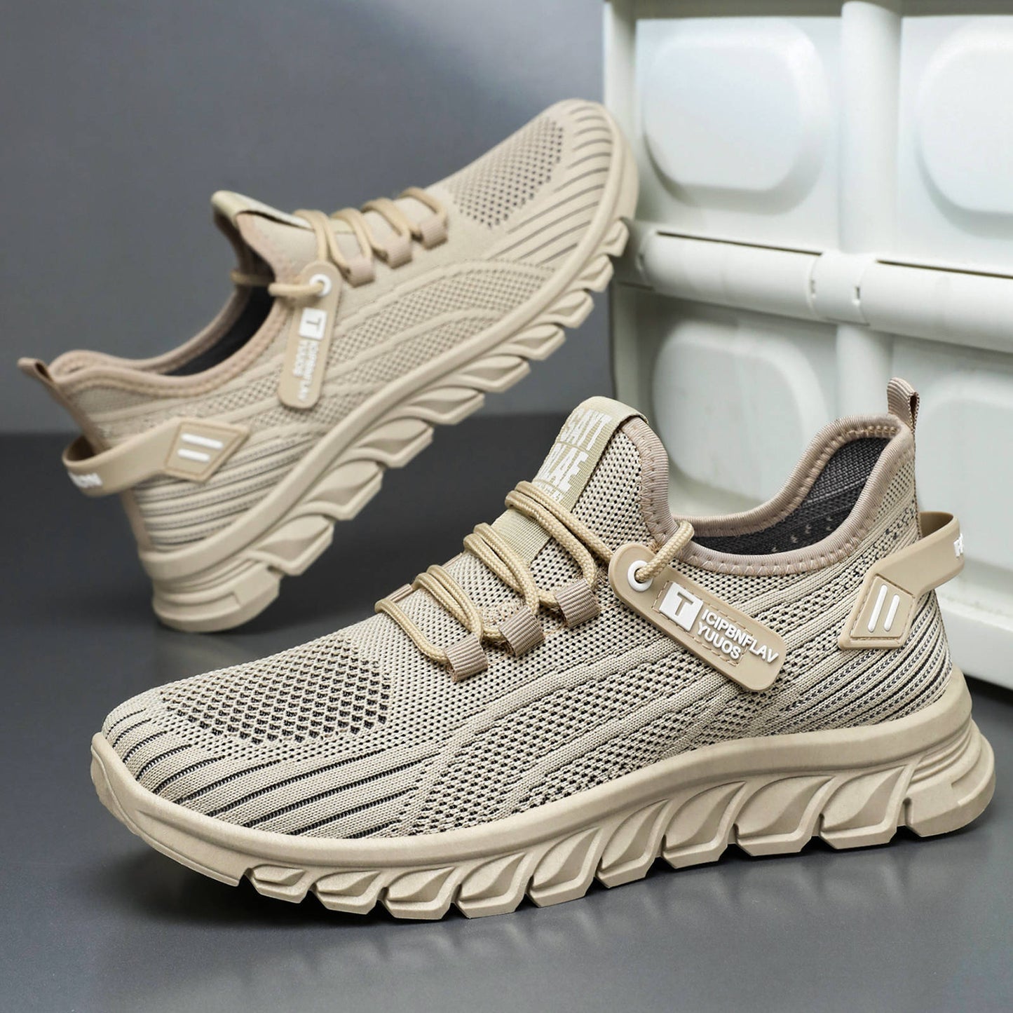 🔥👟【39–44】Męskie buty casual – wygodne, oddychające z siateczki, antypoślizgowe i modne