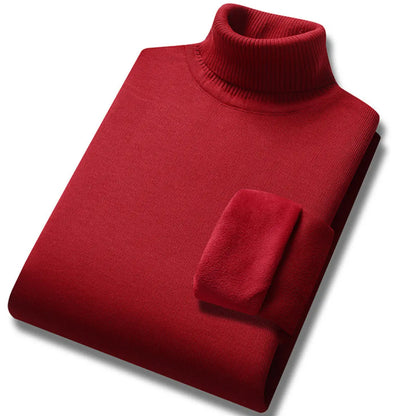 🔥【M-4XL】🔥2026 Nowy styl, lekki i elegancki męski sweter z golfem, kaszmirowy sweter biznesowy na co dzień