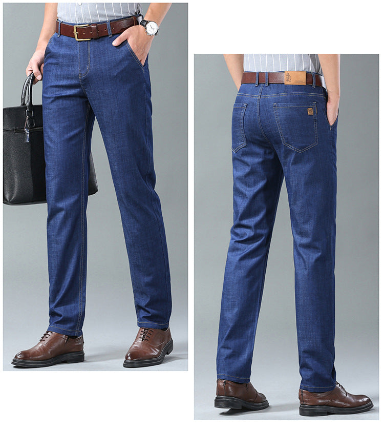 🔥【60–110 kg】👖👖 Pánske rovné rifle · Pohodlné, univerzálne a dostupné vo väčších veľkostiach