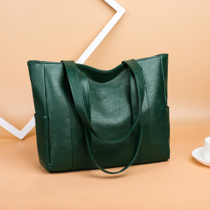 Omezená sleva 50 % 👜 Nová dámská módní měkká kožená crossbody taška ✨ Ležérní styl, velká kapacita ✨