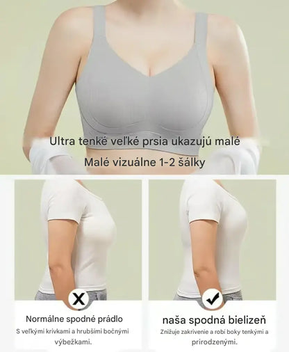 😍🎁【Balenie 2】❤️Bezšvové tvarujúce podprsenky pre ženy【40-95 kg】