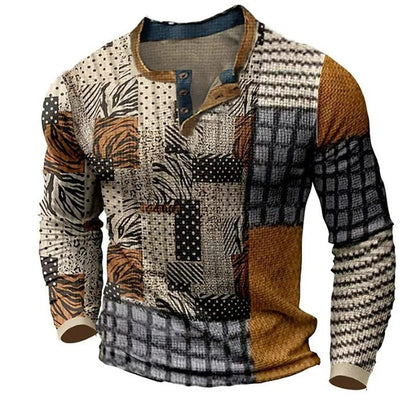 🔥 Jesenski novi slog – POPUST 50% 👕 Moško polo majico z dolgimi rokavi in potiskom – velikosti S-4XL