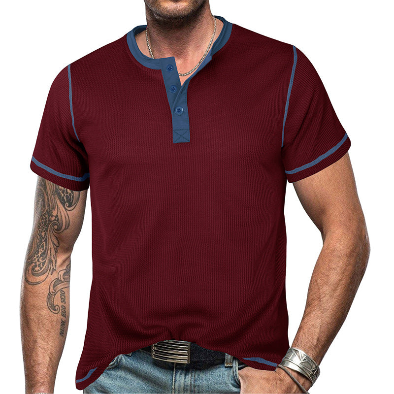 👕【50% reducere】Tricou vintage de vară bărbați 🌈｜Mărimi S–3XL｜10 culori 🔥