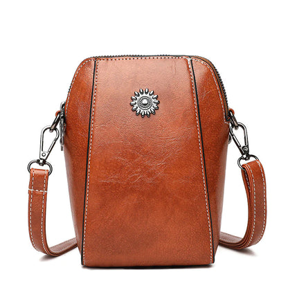 🔥👜【Časovo obmedzená akcia】💖 Nová dámska mini kabelka z pravej kože, elegantná, kompaktná a praktická na každý deň