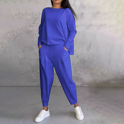 💖【S–3XL】Nov bombažni komplet za pomlad in jesen 2025 · Preprost in udoben