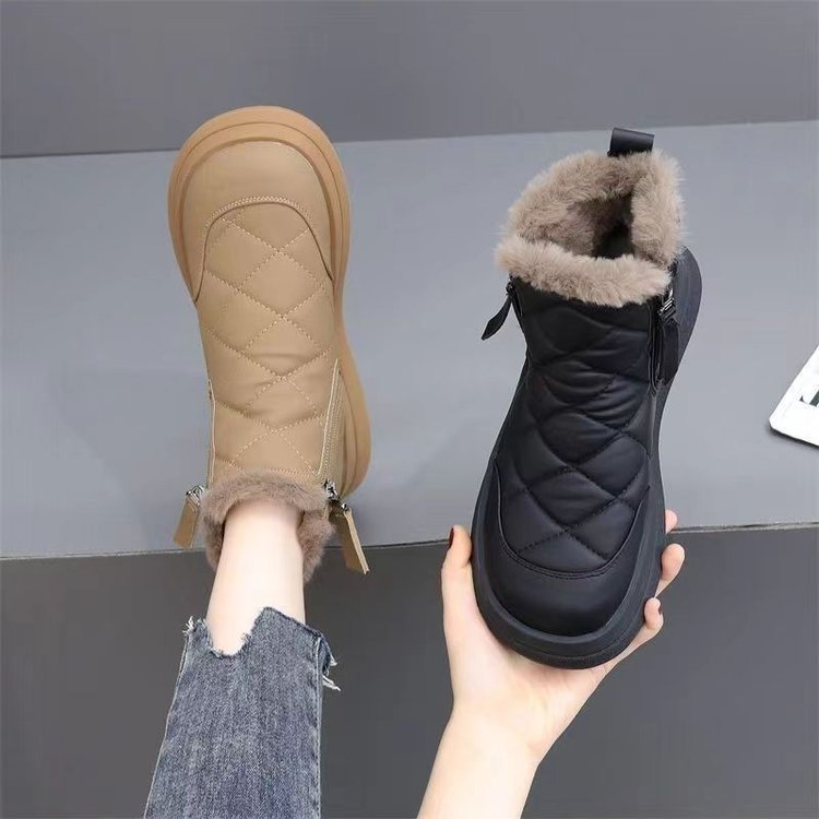 👢【35–41】Nové dámské kotníkové boty na podzim a zimu · Voděodolné, teplé a stylové · Sleva 50 %