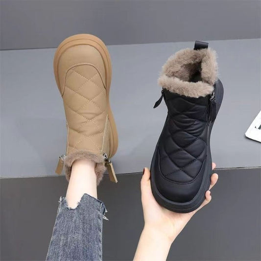 👢【35–41】Nové dámské kotníkové boty na podzim a zimu · Voděodolné, teplé a stylové · Sleva 50 %