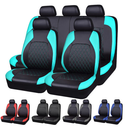 🚗🚗🤩【2 sztuki】 Uniwersalny zestaw pokrowców na fotele samochodowe z miękkiej skóry z oddychającą siateczką ✨ Szybka wysyłka, ograniczona oferta, dostępny zapas – Nie przegap
