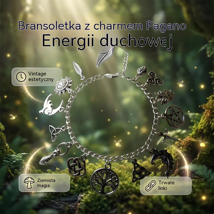 🔥【Kup 1, a 1 dostaniesz gratis!】2 za 99z Bransoletka z zawieszkami w stylu vintage o mistycznym charakterze dla kobiet – biżuteria w stylu niebiańskim, gotyckim i boho 🔮✨