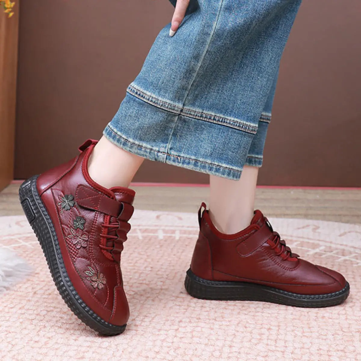 😍【36–42】✨ Wygodne damskie buty zimowe – ciepłe futrzane wnętrze, miękka i antypoślizgowa podeszwa ‼️ Zalecamy wybór rozmiaru większego