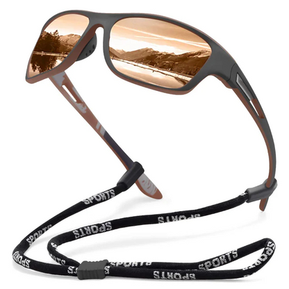 🚵‍♂️Kup jeden, drugi odbierz za pół ceny😎 ⚡ Męskie sportowe okulary przeciwsłoneczne, polaryzacyjne, z prawdziwą lustrzaną soczewką, nowoczesne i odporne na kurz, idealne do jazdy na rowerze na świeżym powietrzu