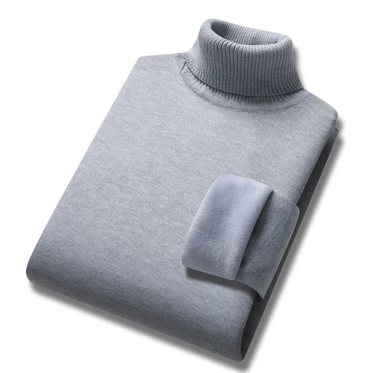 🔥【M-4XL】🔥2026 Nowy styl, lekki i elegancki męski sweter z golfem, kaszmirowy sweter biznesowy na co dzień