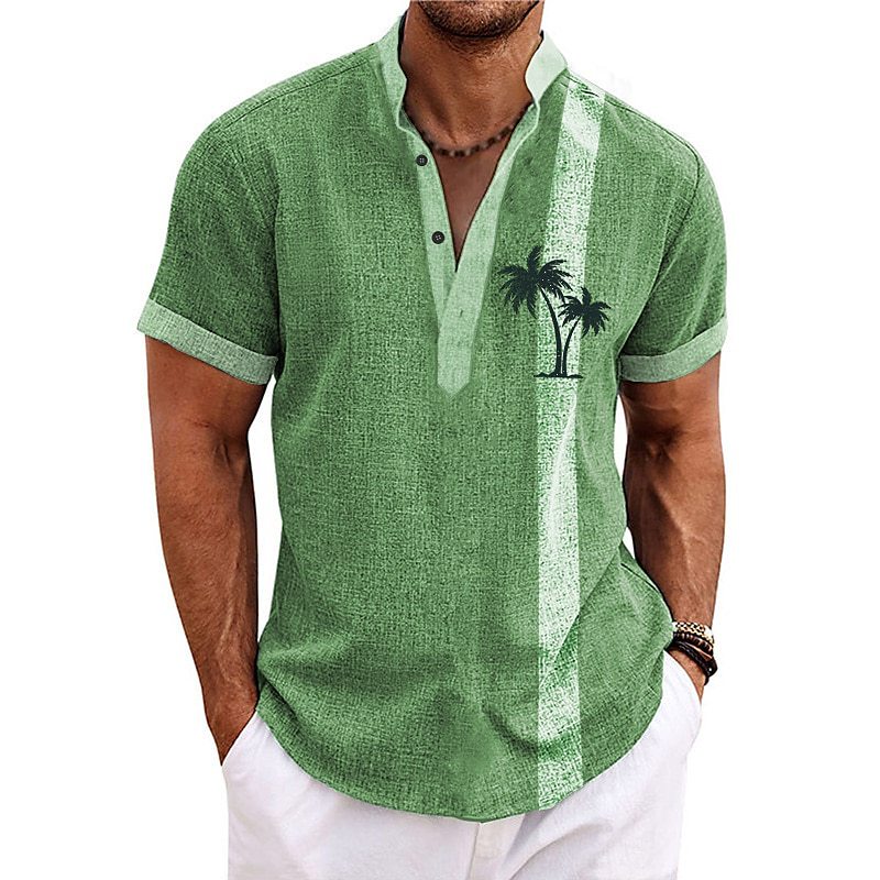 🧢🌴 【S-6XL】Męska koszula casual 2026 ☀️ Wykonana z bawełny, idealna na wakacje i lato 🌞