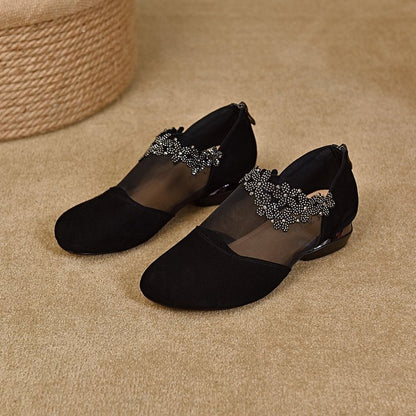 🩰✨【35-41】🏆Nuevos zapatos de cuña 2025 con malla transpirable y lazo suave para mujer ✨ Comodidad ligera y estilo elegante para el día a día