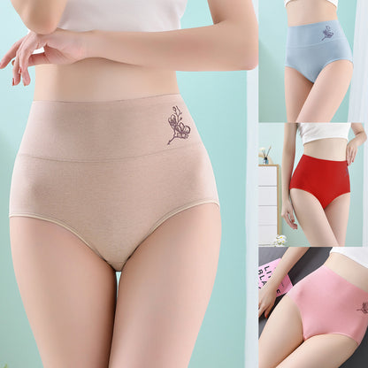 💖【Sada 6 ks】🎁 [40–100 kg] Bavlněné tvarovací kalhotky s vysokým pasem – Skvělá nabídka