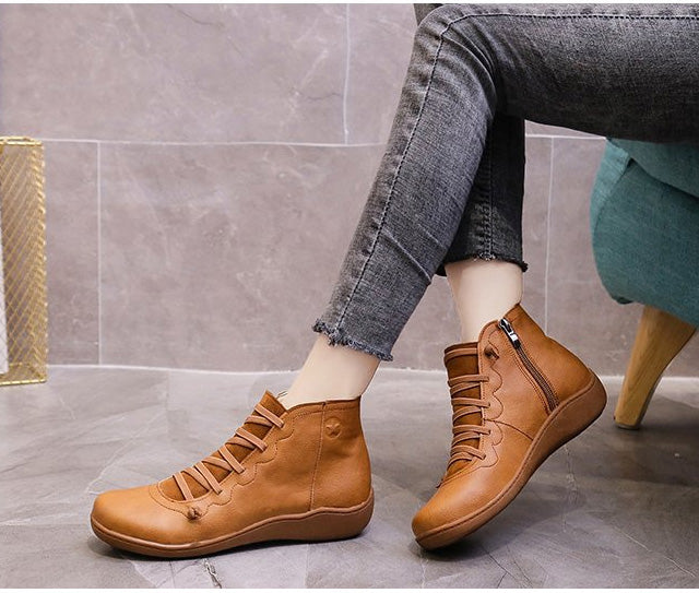 🔥【35-43】Colección 2025 · Botas de invierno para mujer — cómodas, anchas y con estilo · 50% de descuento + envío gratis