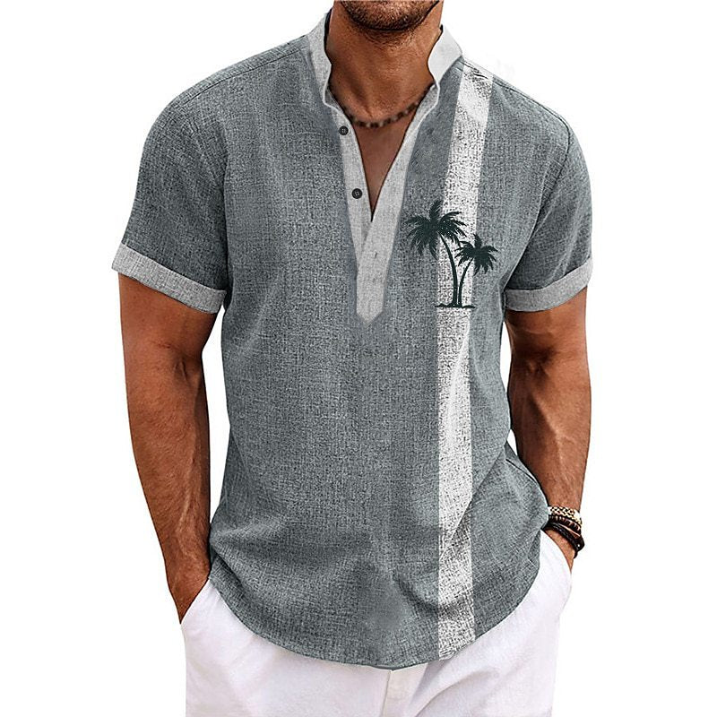 🧢🌴 【S-6XL】Męska koszula casual 2026 ☀️ Wykonana z bawełny, idealna na wakacje i lato 🌞