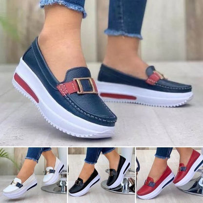 👟✨【Limitovaná nabídka】【35–43】Dámská volnočasová obuv na platformě – stylová a pohodlná volba pro každý den 💃🔥