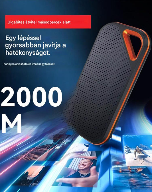 🔥🔥【Utolsó nap – kedvezmény】Nagy sebességű hordozható merevlemez · Nagy kapacitás · Gyors adatátvitel