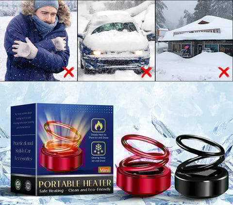 ⛄🚗🔥【Koupit 1 a získat 1 zdarma】【50% sleva】【Zimní nezbytnost】Přenosný energeticky úsporný ohřívač – pro domov i auto
