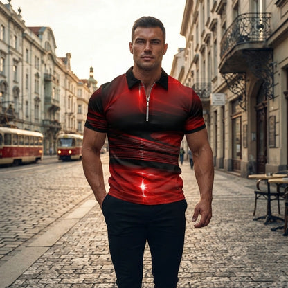 😎 【S-6XL】✨taniej | Męska koszulka polo z krótkim rękawem 2026. Nadaje się do pracy i odpoczynku