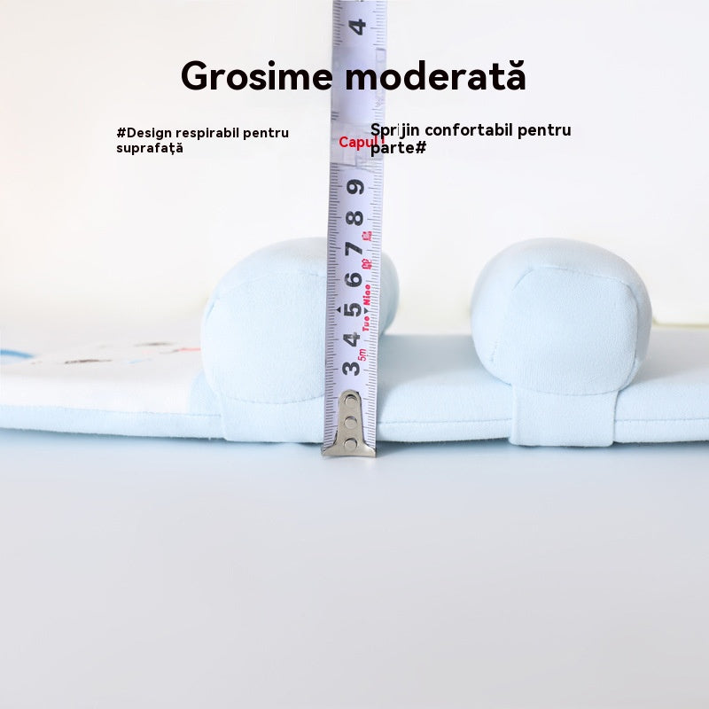 👶🎁【Promoție specială】【0–1 an】Pernă ortopedică pentru bebeluși – anti-înclinare, protecție delicată a capului 💗✨