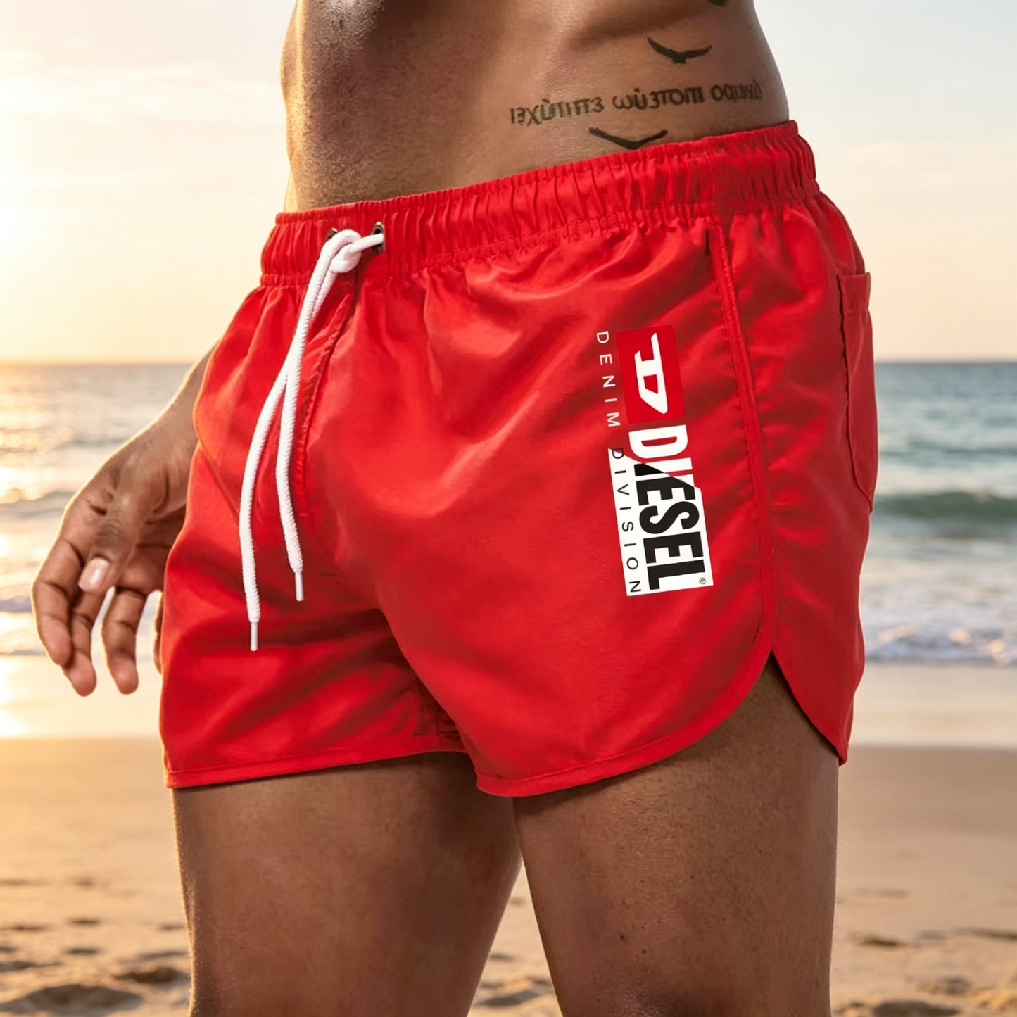 😍Kup 1, a drugi dostaniesz gratis😍【S-3XL】👖2026Nowe męskie modne, wielokolorowe, letnie sportowe spodenki plażowe