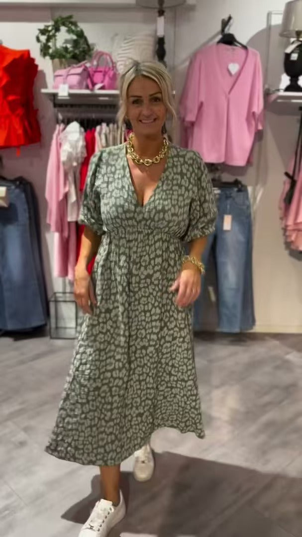 💕【S-5XL】Sukienka plus size z nadrukiem 2026✅️Płatność gotówką przy odbiorze