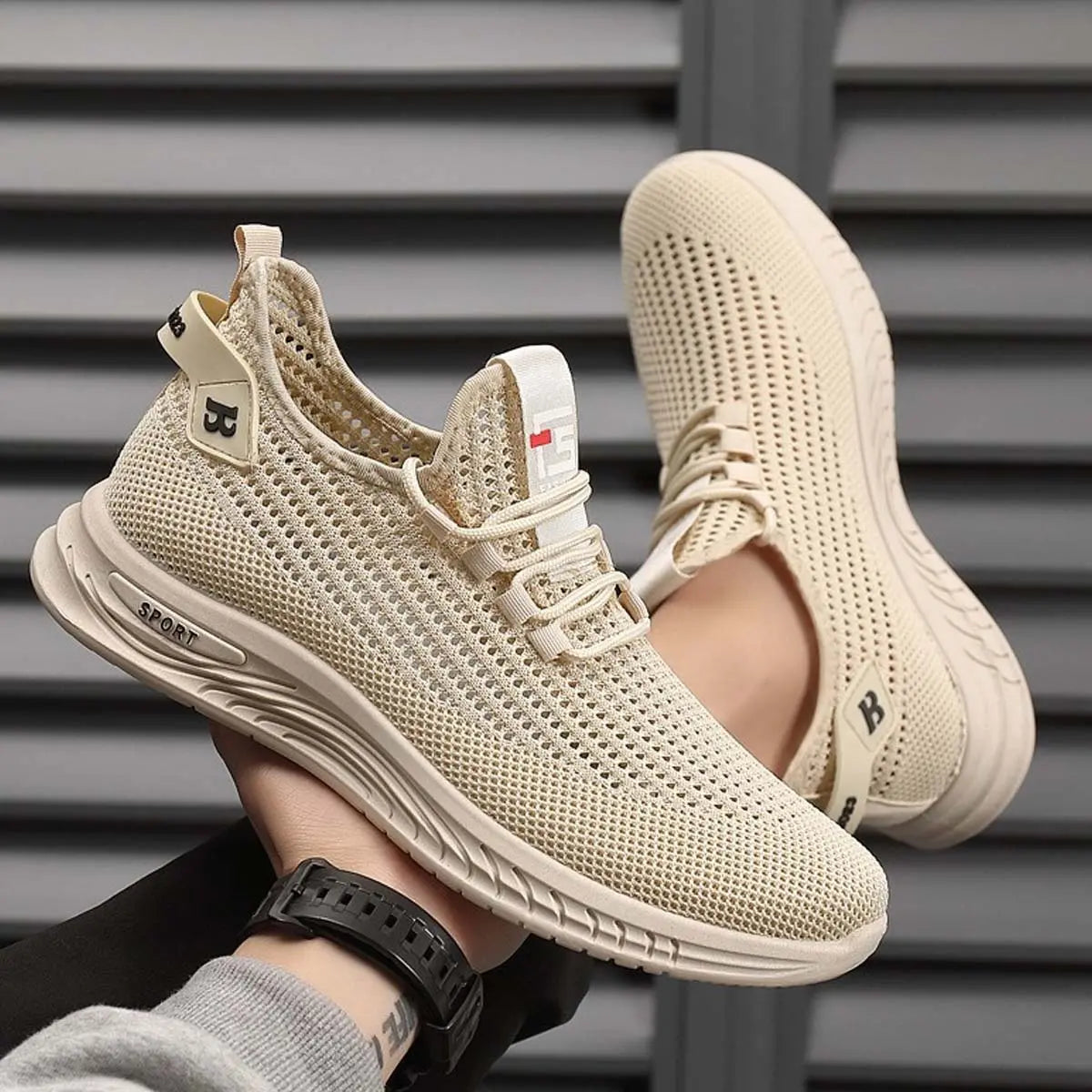 👟【39-44】Antypoślizgowe, oddychające i super wygodne męskie tenisówki
