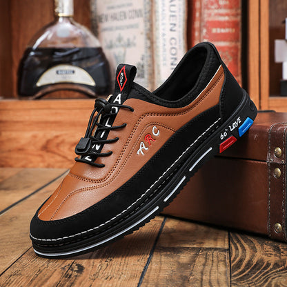 🔥🔥【39–48】【Nová kolekcia – akčná cena】Pánske business kožené topánky z vodoodolnej kože – Mäkká podrážka, pohodlné na celodenné nosenie