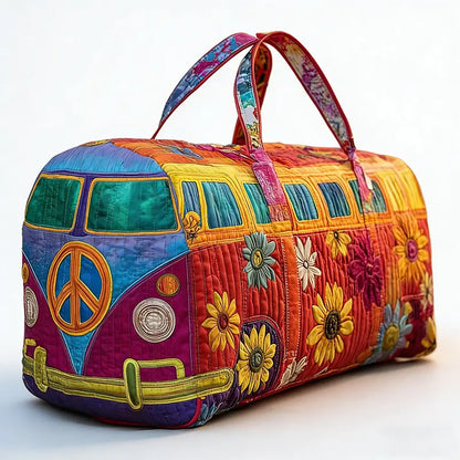 🎁【Nowości】Torba podróżna Hippie Van z wyściółką