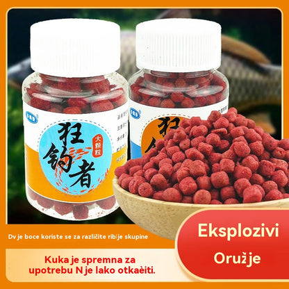 🔥🔥[Ulovite ribu u nekoliko sekundi🎣]【Kupite 2 boce, dobivate 2 besplatno】4 boce, svježe proteinske životinjske mamce u granulama