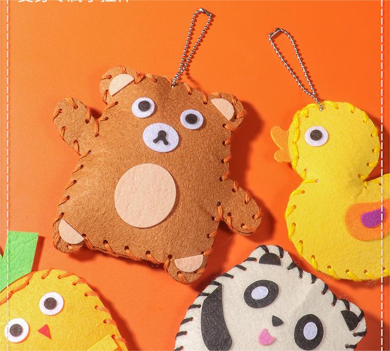 🧵Kit creativo de costura DIY infantil – 👩‍👧🎁Aprender jugando, calma y felicidad asegurada