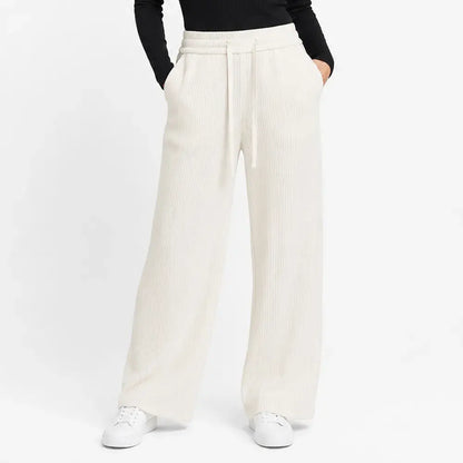 Nuevos pantalones elásticos holgados para mujer [40-110 kg]