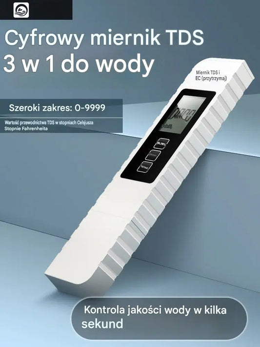 💧Kup 1, drugi otrzymasz gratis!🔍 Cyfrowy miernik TDS 3 w 1 – Sprawdź jakość wody w kilka sekund ✨