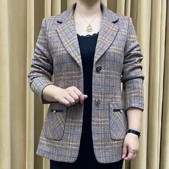 ✨🧥【M-4XL】Nový dámsky blejzer na jeseň a zimu – Štýlový a pohodlný