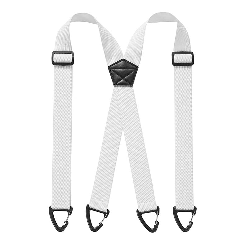 📢📢50% zniżki! 🧷szelki męskie z metalowymi klipsami do codziennych stylizacji