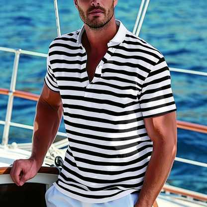 👕🔥【50% taniej】【S-7XL】 Męska koszulka polo – styl wakacyjny na lato
