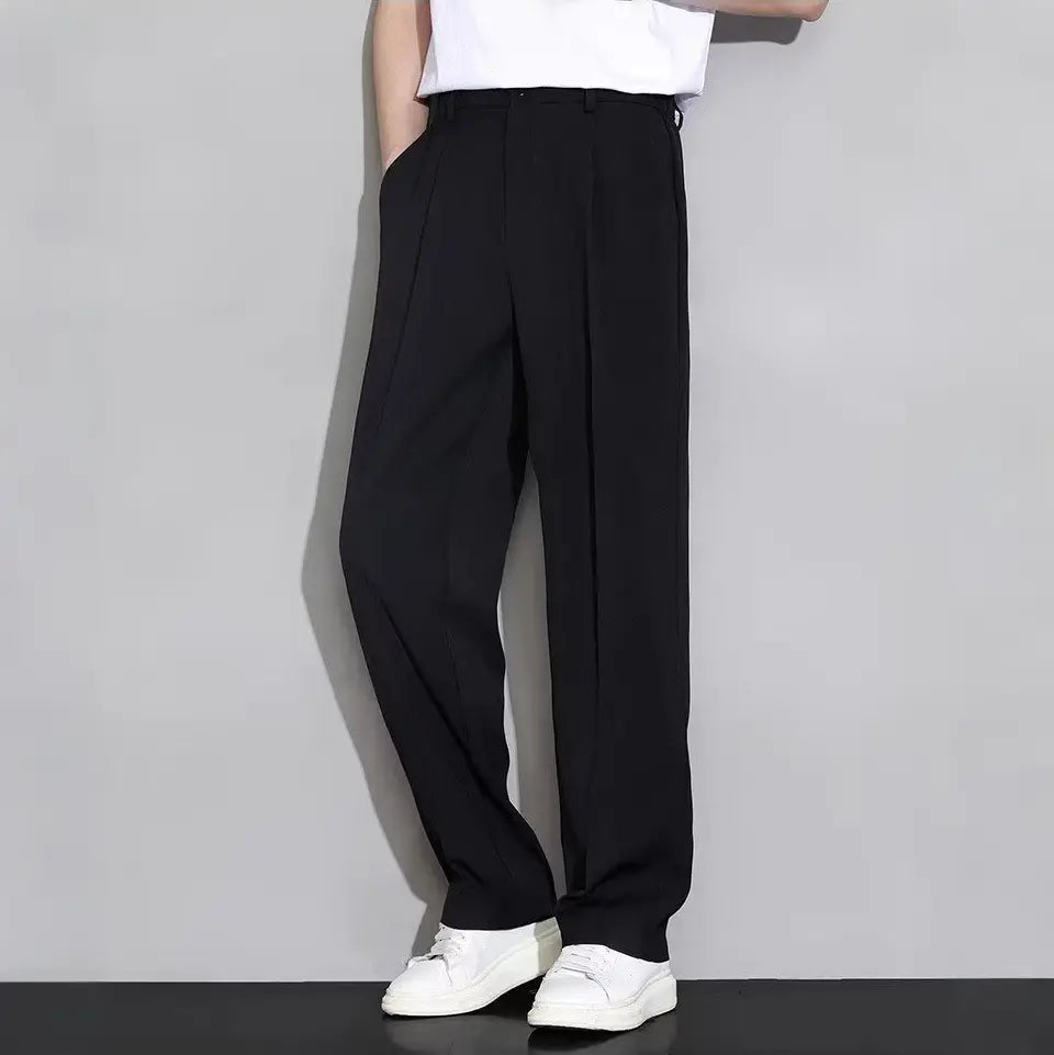 🆒👖 -50%🔥【40-120 kg】Męskie letnie spodnie casual z chłodnego materiału – szybkoschnące, luźny krój i wygoda