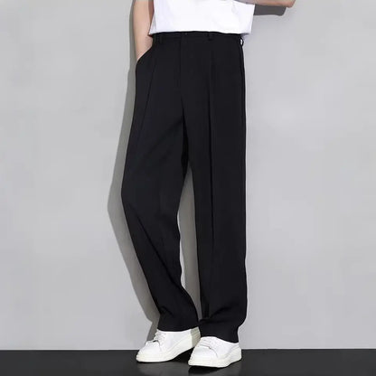 🆒👖 -50%🔥【40-120 kg】Męskie letnie spodnie casual z chłodnego materiału – szybkoschnące, luźny krój i wygoda