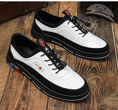 🔥🔥【39–48】【Nová kolekcia – akčná cena】Pánske business kožené topánky z vodoodolnej kože – Mäkká podrážka, pohodlné na celodenné nosenie