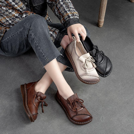 🔥【35-40】😍✨ Ručne Vyrábané Kvalitné Topánky z Mäkkej Pravej Kože | Akcia ⭐️ Pohodlie & Štýl