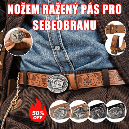 🎁👍Uniwersalny męski pasek do jeansów i spodni, wygodny model do codziennych stylizacji