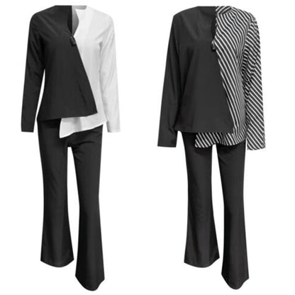 ✨🔥【S-3XL】🍂2025 Jesenski ležerni dvodijelni komplet · Majica + hlače · Udoban i moderan