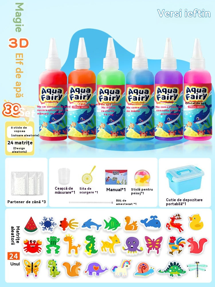 🎨🔥【-50% ΣΗΜΕΡΑ】Δημιουργικό παιδικό σετ ζωγραφικής με 6 χρώματα & 24 σχήματα – τέλειο για δώρο