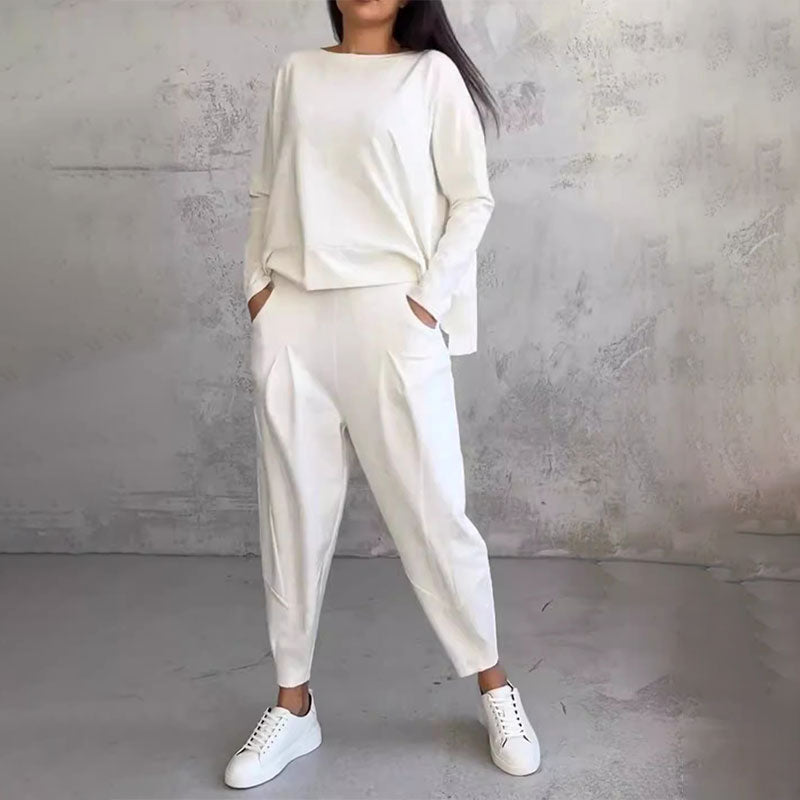 💖【S–3XL】Nov bombažni komplet za pomlad in jesen 2026 · Preprost in udoben