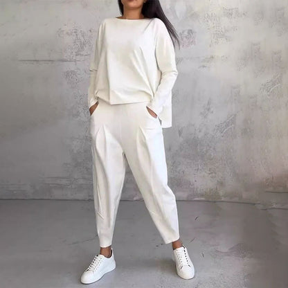 💖【S–3XL】Nov bombažni komplet za pomlad in jesen 2026 · Preprost in udoben