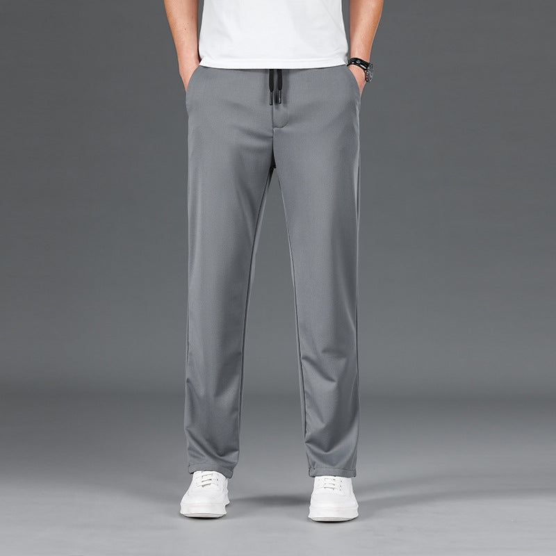👖☀️ 【Wyprzedaż sezonowa】【L–8XL】 🔥 Letnie spodnie biznesowo-casual dla mężczyzn – elastyczna talia, dopasowane dla wagi 45–135 kg – Obniżona cena